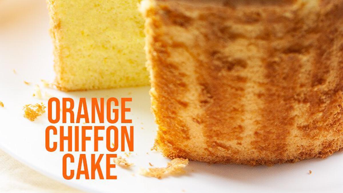 Orange Chiffon Cake  Daily Cooking Quest