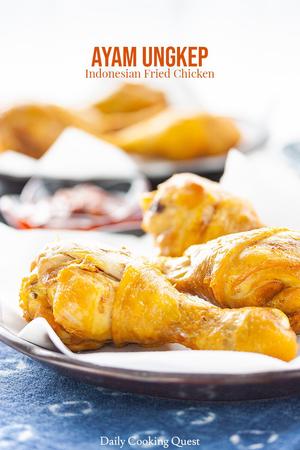 Ayam Ungkep - Indonesian Fried Chicken
