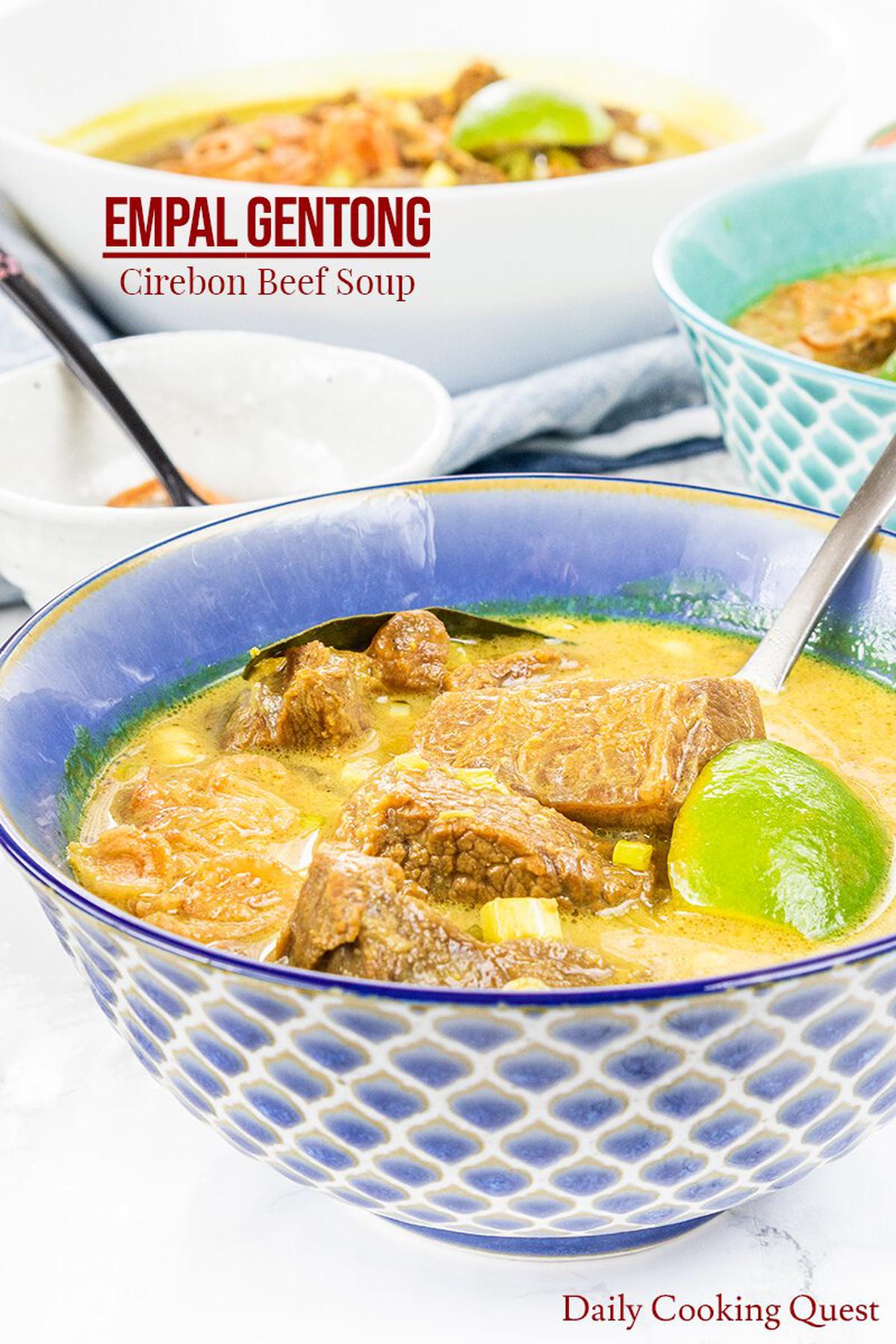 Empal Gentong Cirebon Beef Soup Daily Cooking Quest