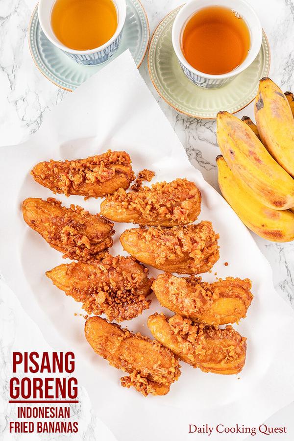 Pisang Goreng - Indonesian Fried Banana