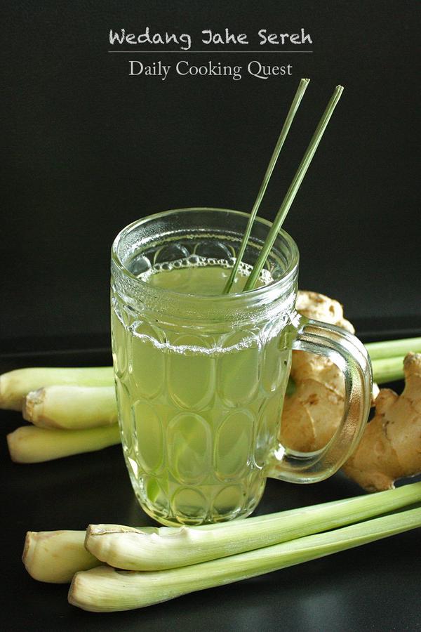 Wedang Jahe Sereh - Ginger Lemongrass Tea