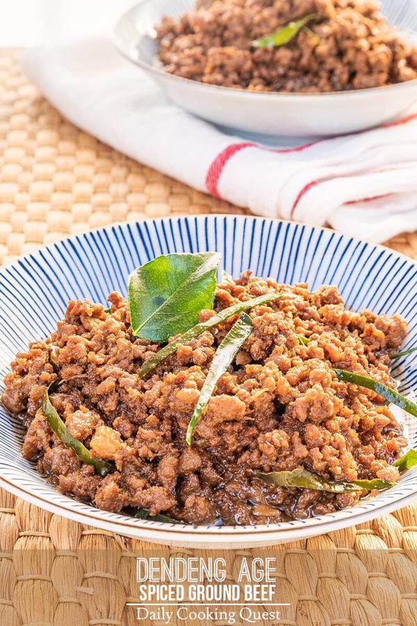 Dendeng Age - Spiced Ground Beef