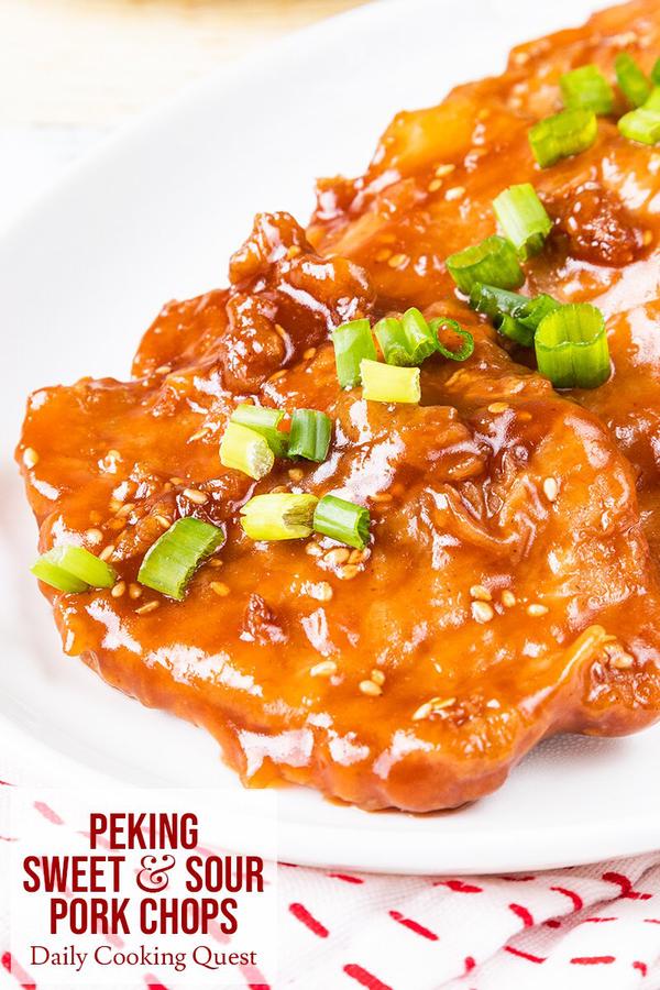 Peking Sweet & Sour Pork Chops