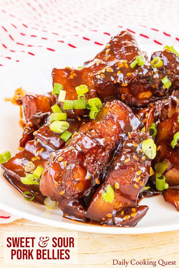 Sweet and Sour Pork Bellies