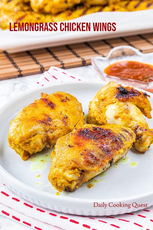 Lemongrass Chicken Wings