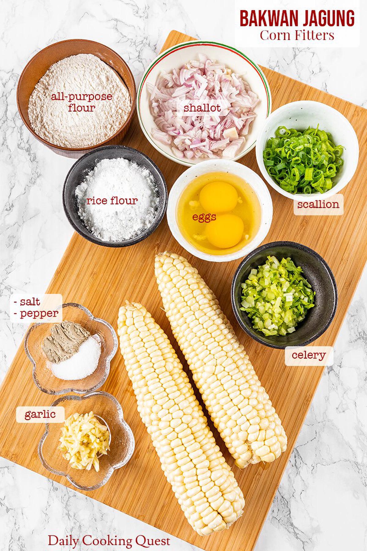 Bakwan Jagung - Corn Fritter Recipe | Daily Cooking Quest