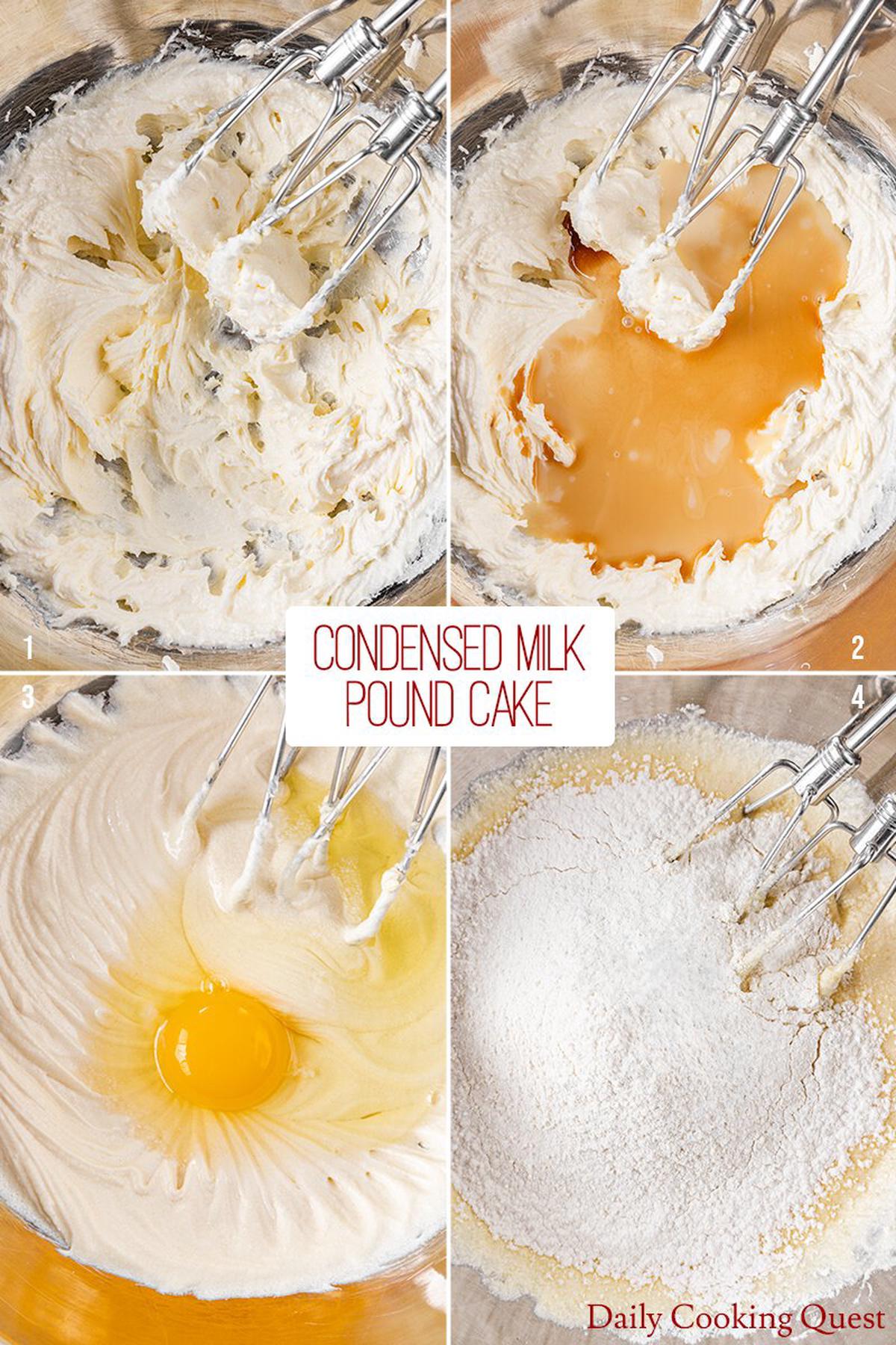 Condensed Milk Pound Cake | Daily Cooking Quest
