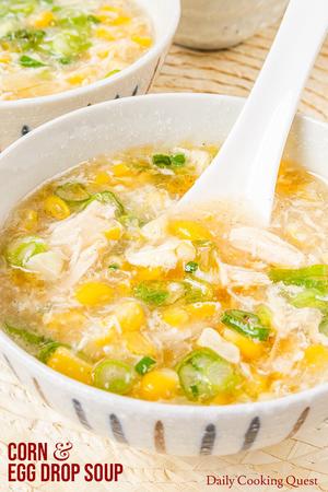 Corn and Egg Drop Soup