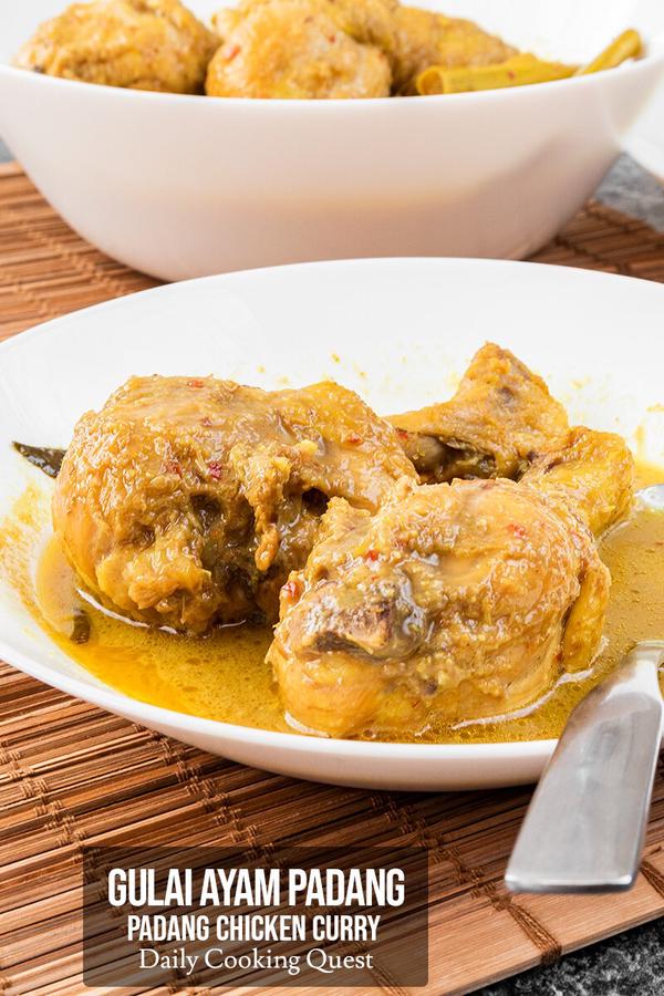 Gulai Ayam Padang - Padang Chicken Curry