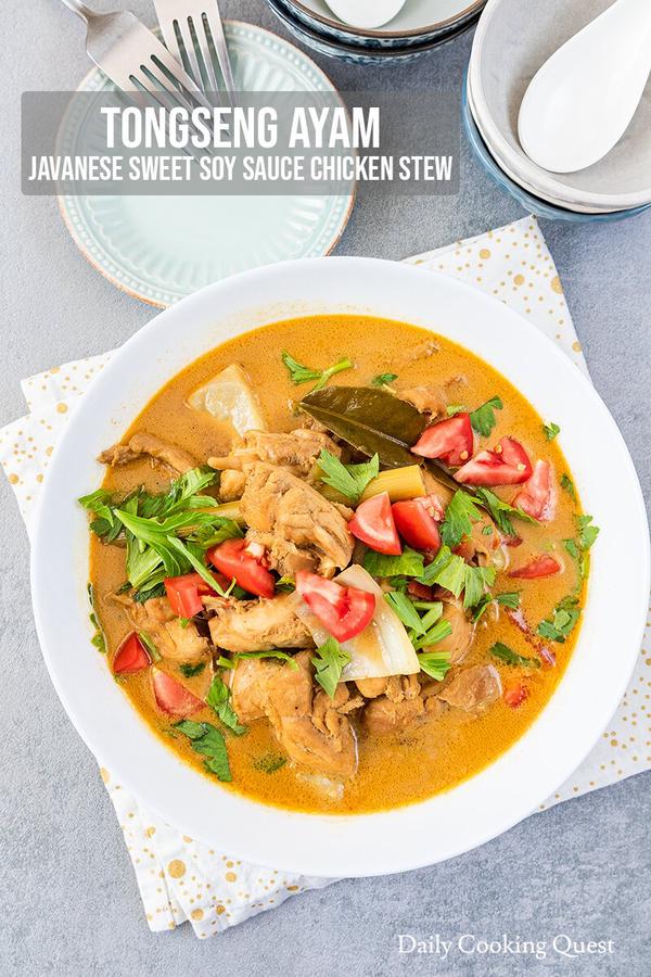 Tongseng Ayam - Javanese Sweet Soy Sauce Chicken Stew