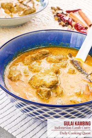 Gulai Kambing - Indonesian Lamb Curry
