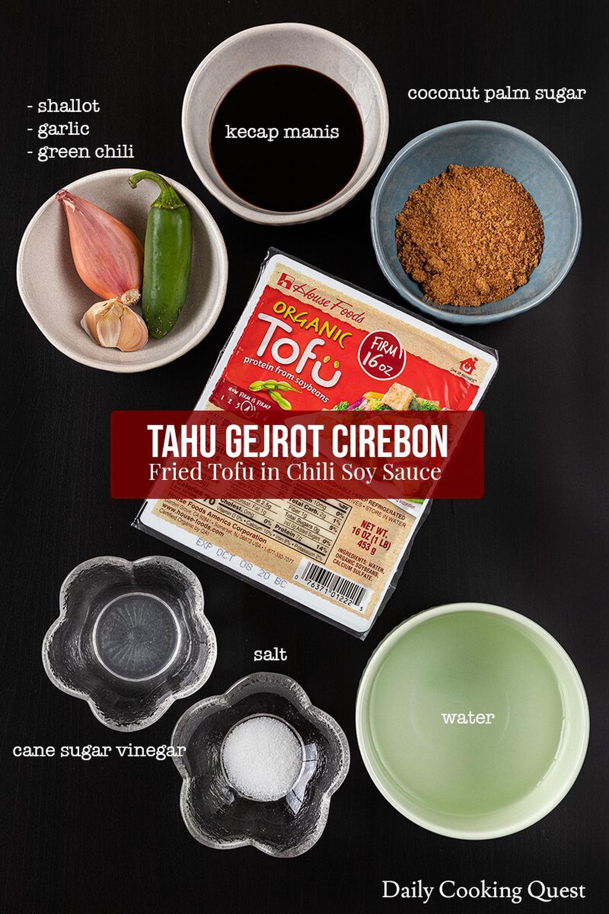 Tahu Gejrot Cirebon - Fried Tofu in Chili Soy Sauce | Daily Cooking Quest