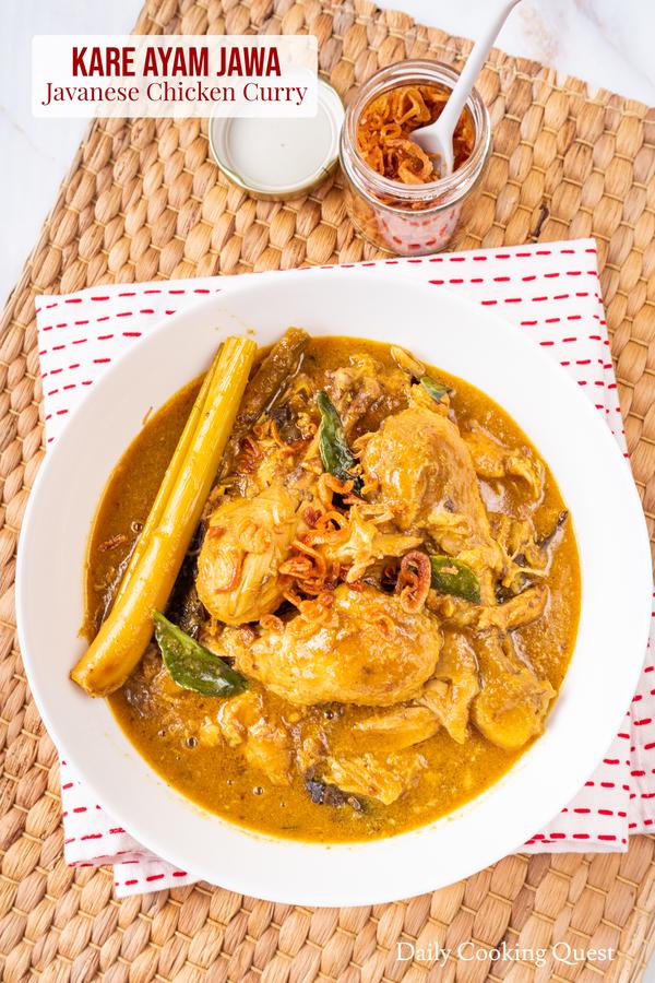 Kare Ayam Jawa - Javanese Chicken Curry