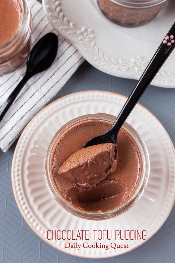 Chocolate Tofu Pudding