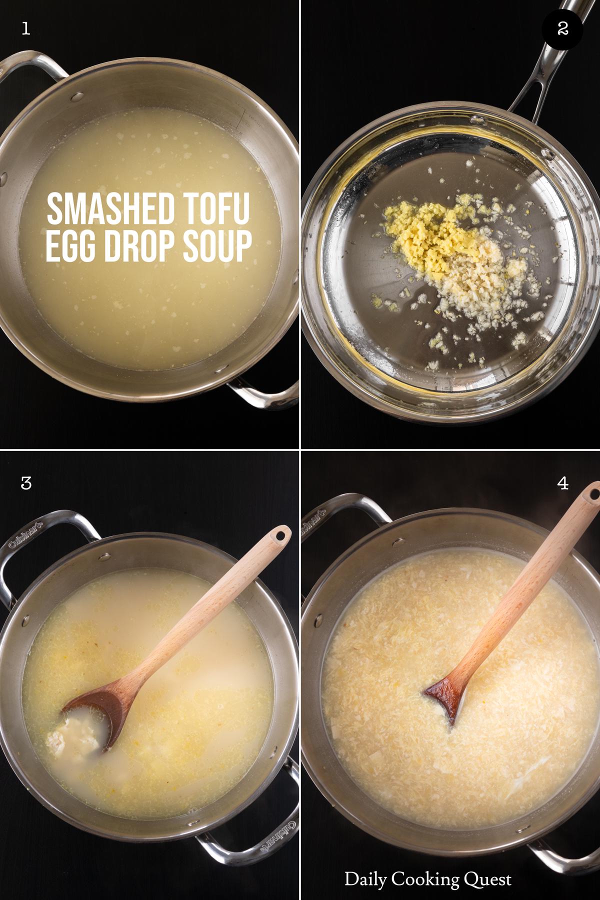 Easy 10 Minute Egg Drop Soup - Foodie And Wine