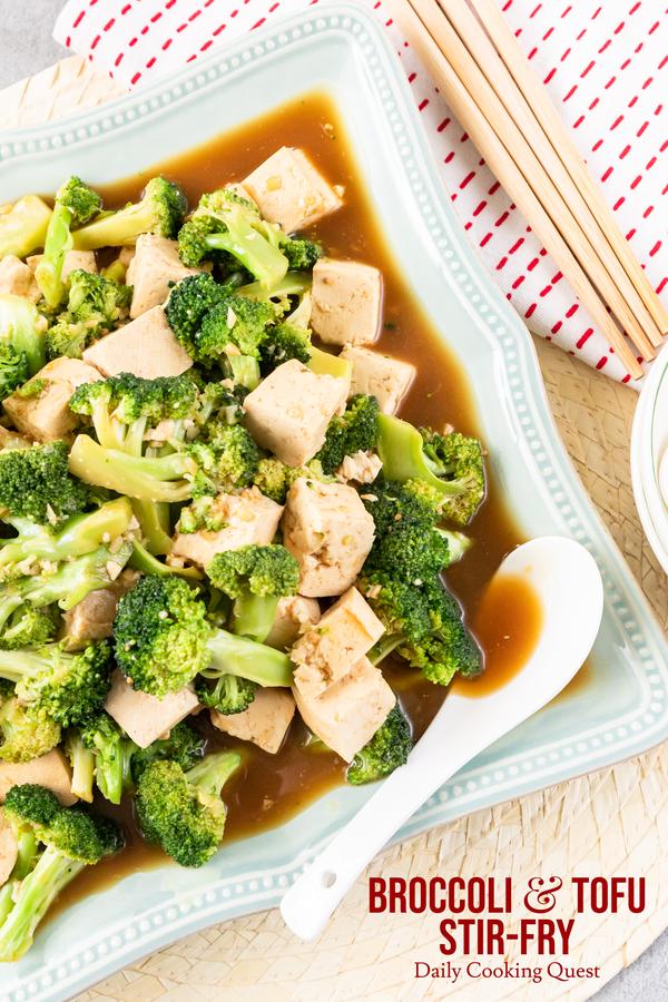 Broccoli and Tofu Stir-Fry